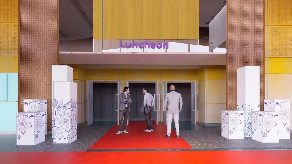 Acrylic Lighted Poles (White) [Various Measurements][Sets of 4]