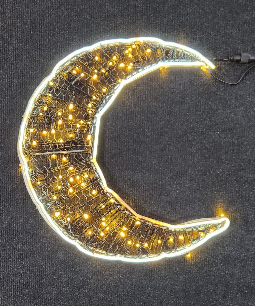Fairy Light Half-moon