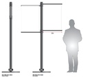 Signage Stand (Pole) [8ft (L)]