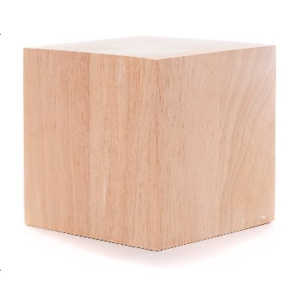 Wooden Stool [450mm (L) x 460mm (W) x 455mm (H)]