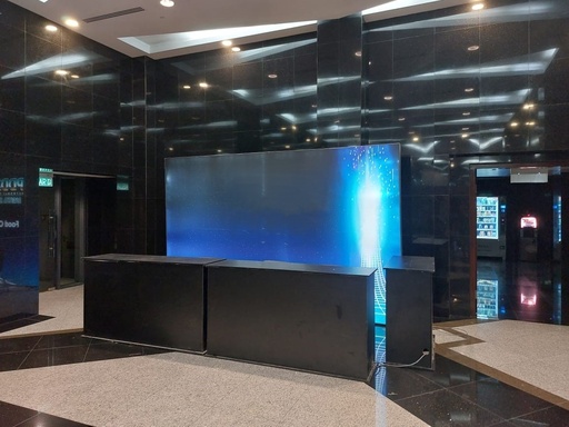 Wooden Cabinet (4 Door) [2400cm (L) x 500cm (W) x 882cm (H)]