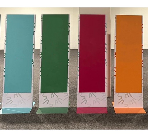 [2000571694E] Aluminum Standee [1780mm (H) x 560mm (W)]