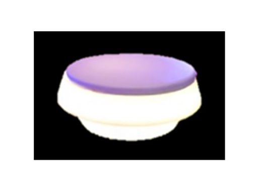 [1101300993E] Big Round Lighted Seater Furniture