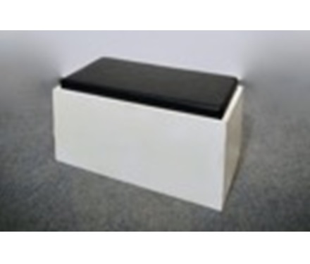 [2002350999E] Wooden Stool (White) [600mm (L) x 300mm (W) x 300mm (H)]