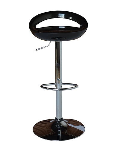 [2002351007E] Barstool (Black) [510mm (W) x 500mm (D) x 1050mm (H)]