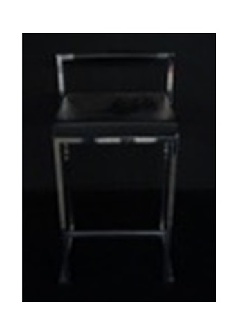 [2002351011E] Barstool (Black/Square) [450mm (W) x 450mm (D) x 860mm (H)]