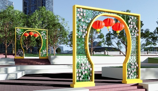 [1900861729E] Chinese New Year Arch