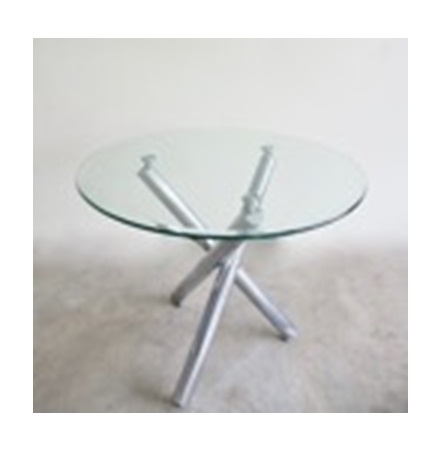 [2000701039E] Glass Table [600mm (H) x 800mm (Ø)]