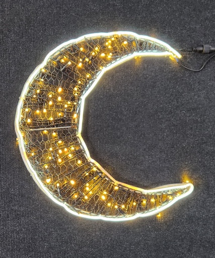 [1103441522E] Fairy Light Half-moon