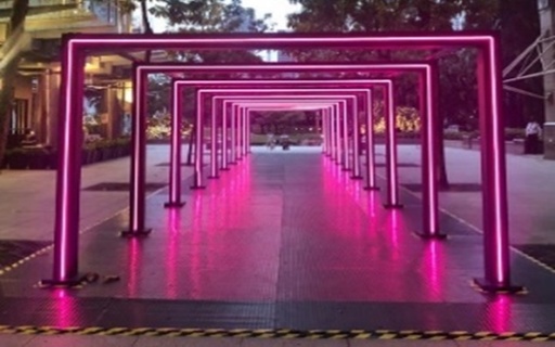 [1103331053E] LED Entrance Arch (Set of 10 pieces) [2516mm (H) x 3757mm (W)]