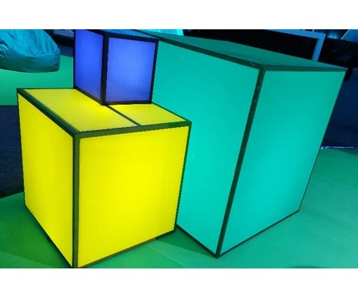 [1101300985E] Lighted Box (Assorted Colours & Various Sizes)