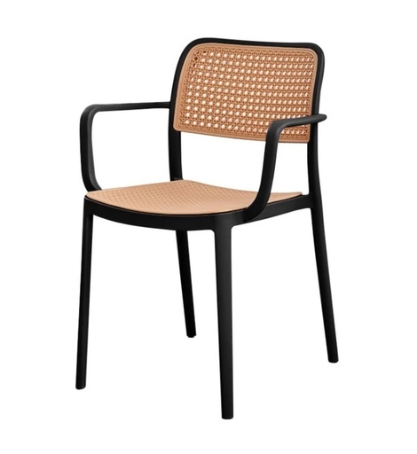 [2000501736E] Nordic Rattan Backrest Chair
