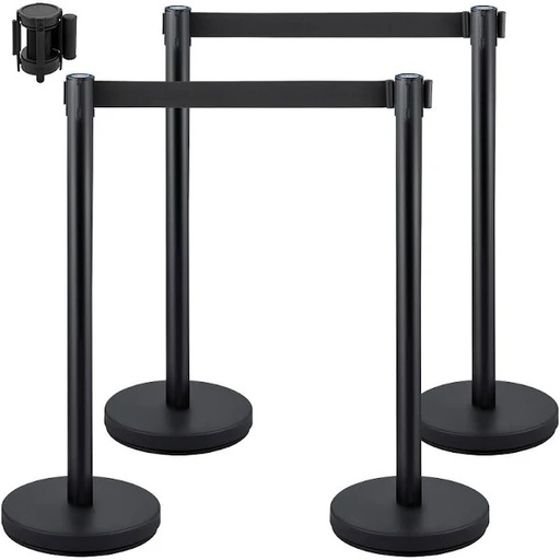[0600240771E] Queue Pole (Black)