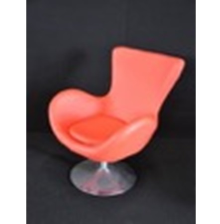 [2001830970E] Single-seater Chair (Red) [650mm (W) x 650mm (D) x 1000mm (H)]