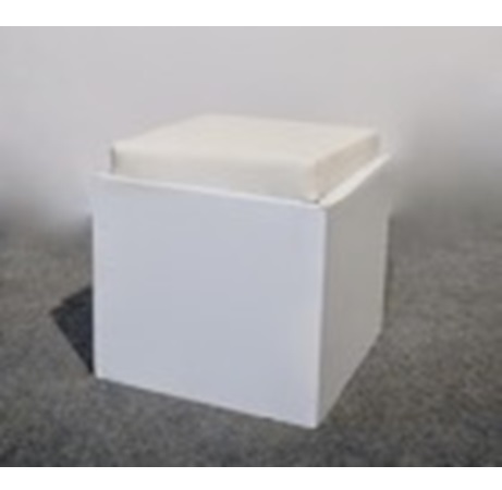 Square Wooden Stool (2 Variants)