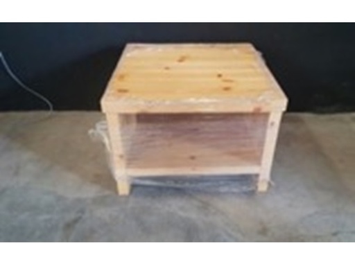 [2000701043E] Square Wooden Table (Small)
