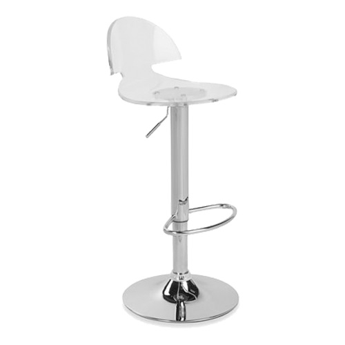 [2002351006E] Barstool (Transparent) [360mm (W) x 330mm (D) x 1050mm (H)]