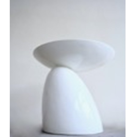 [2000701041E] White Avatar Table [750mm (H) x 600mm (Ø)]