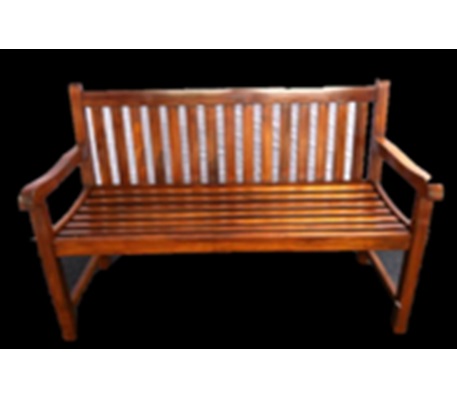 [2000200982E] Wooden Garden Bench [1170mm (L) x 650mm (W) x 800mm (H)]
